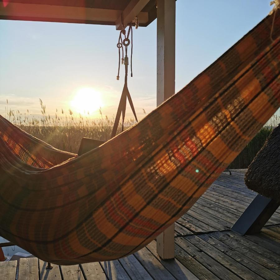 Pfahlbau Sunset II Toplage Inklusive Elektroboot Ruszt Kültér fotó